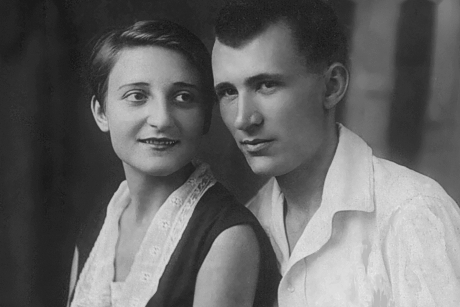 Моя дядя Рена. Рене Здиславович Маевский с женой Лидией Степановной. 27 августа 1932 года